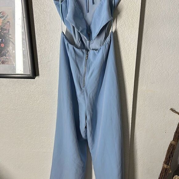 Do + Be Size small Light Blue jumpsuit - Picture 6 of 6